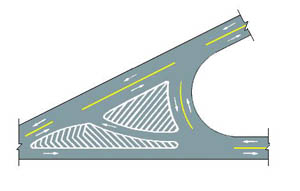 十字路口的導流線可以壓嗎?壓導流線罰款嗎 ?