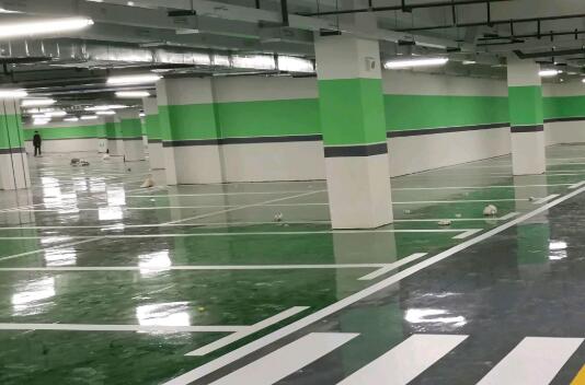 宿遷地下車(chē)庫(kù)劃線(xiàn)部分施工有哪些工作步驟？