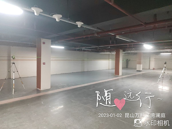 飛揚(yáng)市政交通設(shè)施昆山地下車庫劃線萬科江灣瀾庭項(xiàng)目 飛揚(yáng)市政交通設(shè)施昆山地下車庫劃線萬科江灣瀾庭項(xiàng)目