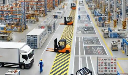 蘇州企業(yè)廠區(qū)地面劃線標準？筑牢生產(chǎn)安全第一道防線